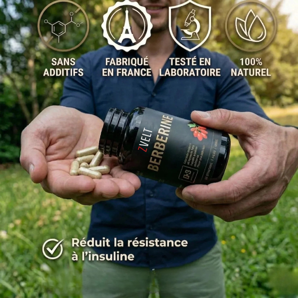 Zvelt Berbérine Spéciale Ménopause | Perte de Poids 100% Naturel